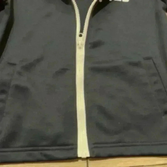 Fila Red And Black Full Zip Soccer Baseball Warm Up Jacket Boys Sz 5/6 EUC - Picture 9 of 12